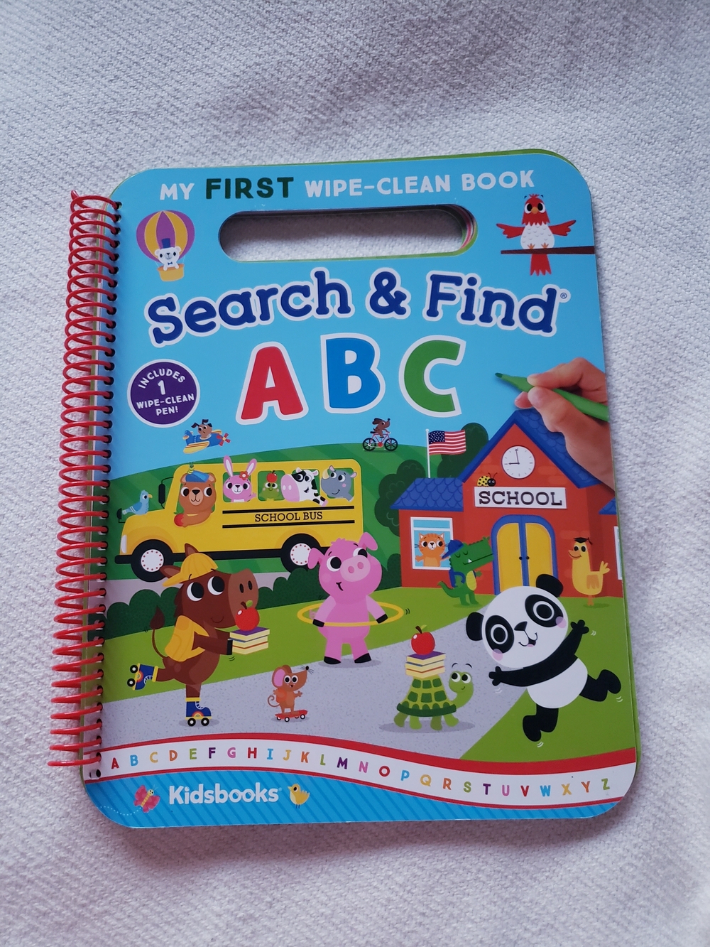 My First Wipe Clean Book Search & Find ABC